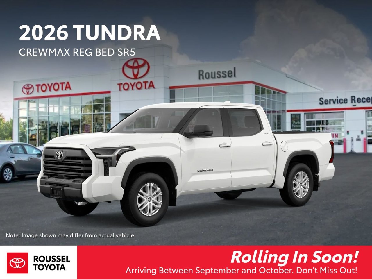 2026 Toyota Tundra SR5 CrewMax Cab 4WD