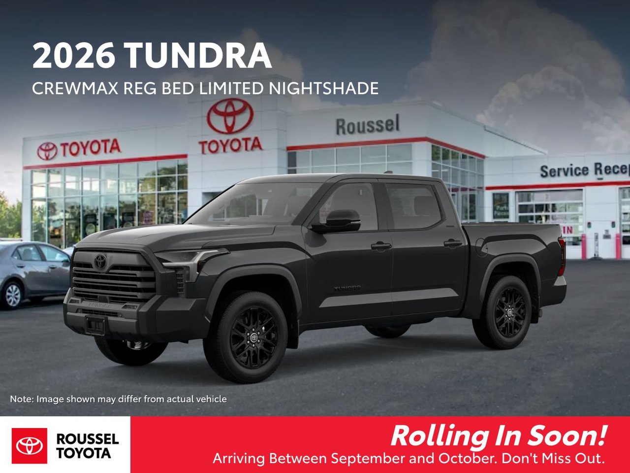 Gray (Magnetic Grey Metallic) 2026 Toyota Tundra Pickup Truck Automatic