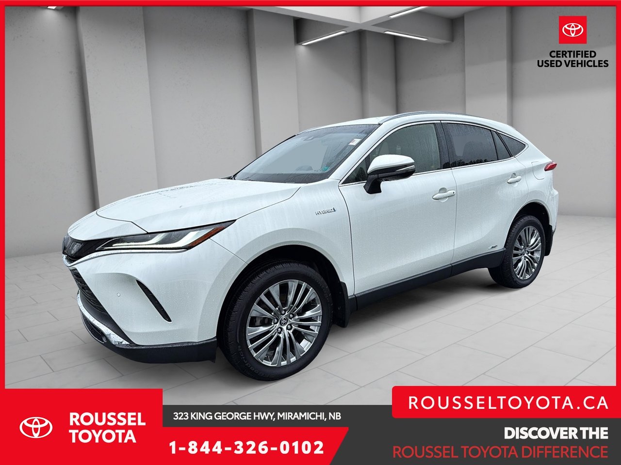 White (Blizzard Pearl) 2021 Toyota Venza SUV / Crossover All-Wheel Drive