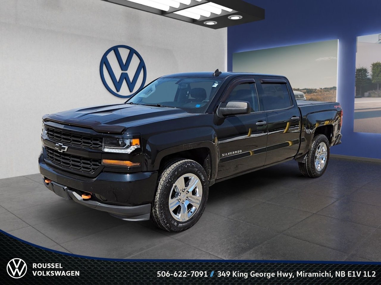 2018 Chevrolet Silverado 1500 Custom Crew Cab 4WD