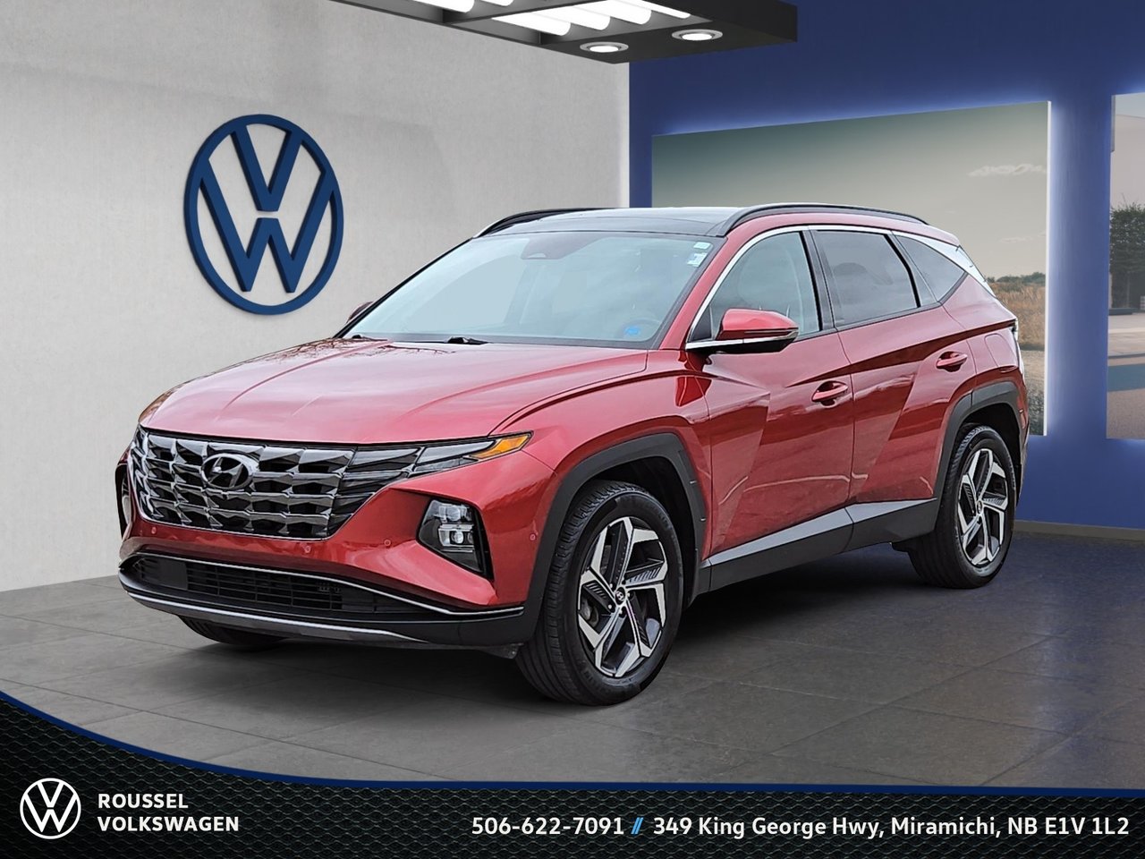 Ultimate Red 2024 Hyundai Tucson Hybrid Ultimate AWD SUV / Crossover Automatic