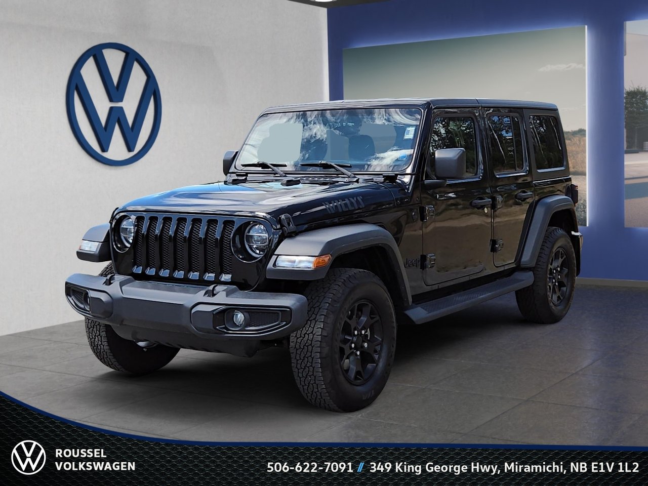 Black 2021 Jeep Wrangler SUV / Crossover Four-Wheel Drive