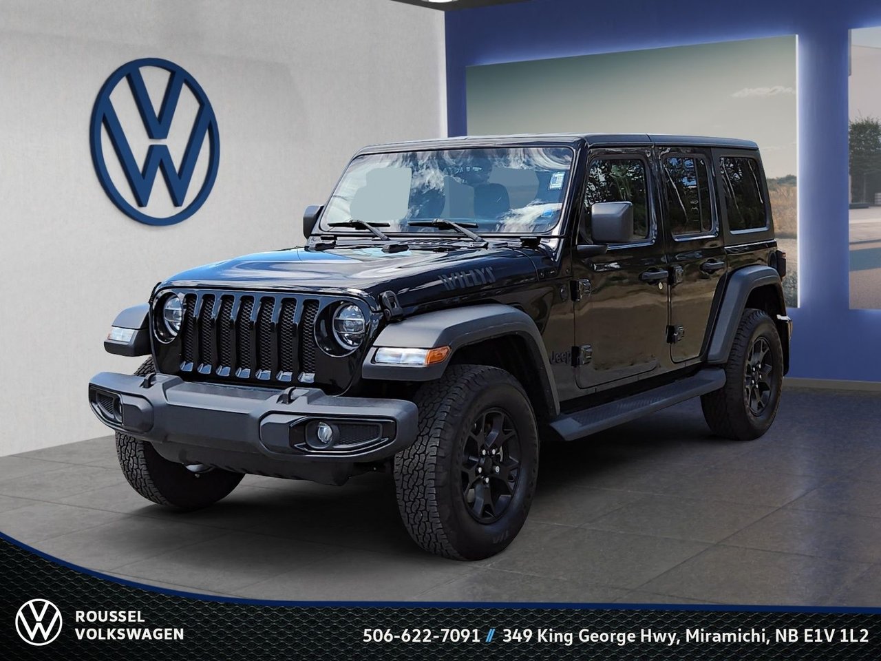 Black 2021 Jeep Wrangler SUV / Crossover Four-Wheel Drive