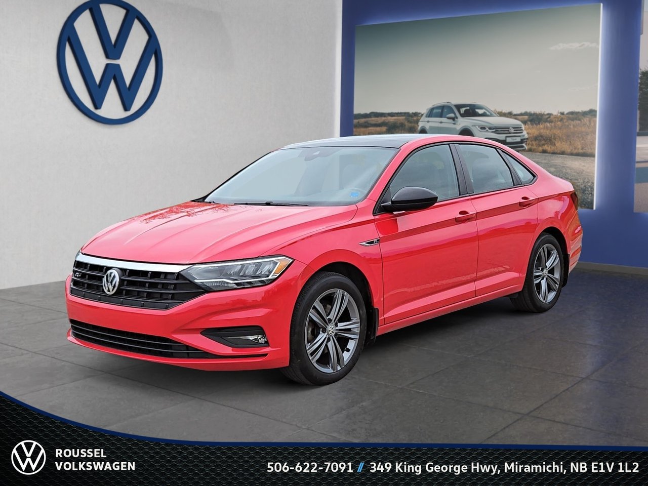 Tornado Red 2021 Volkswagen Jetta Sedan Automatic