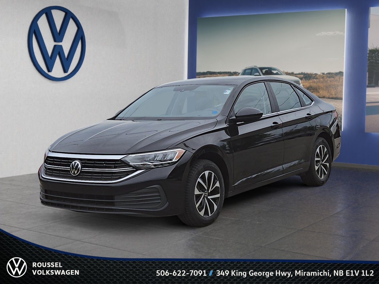 Deep Black Pearl 2023 Volkswagen Jetta 1.5T Trendline FWD Sedan Automatic