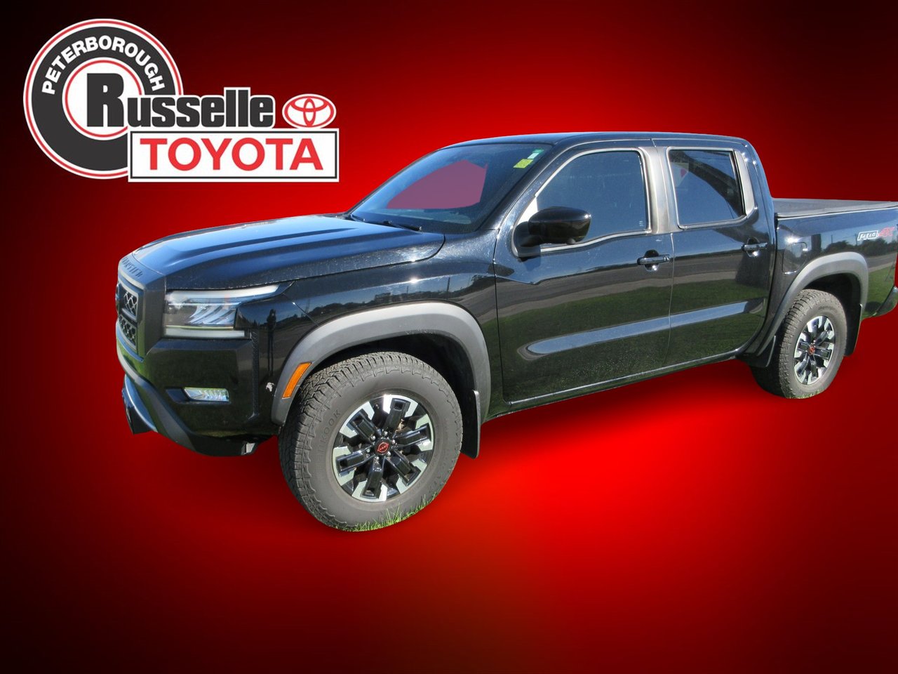 Black 2022 Nissan Frontier Pickup Truck Four-Wheel Drive Automatic