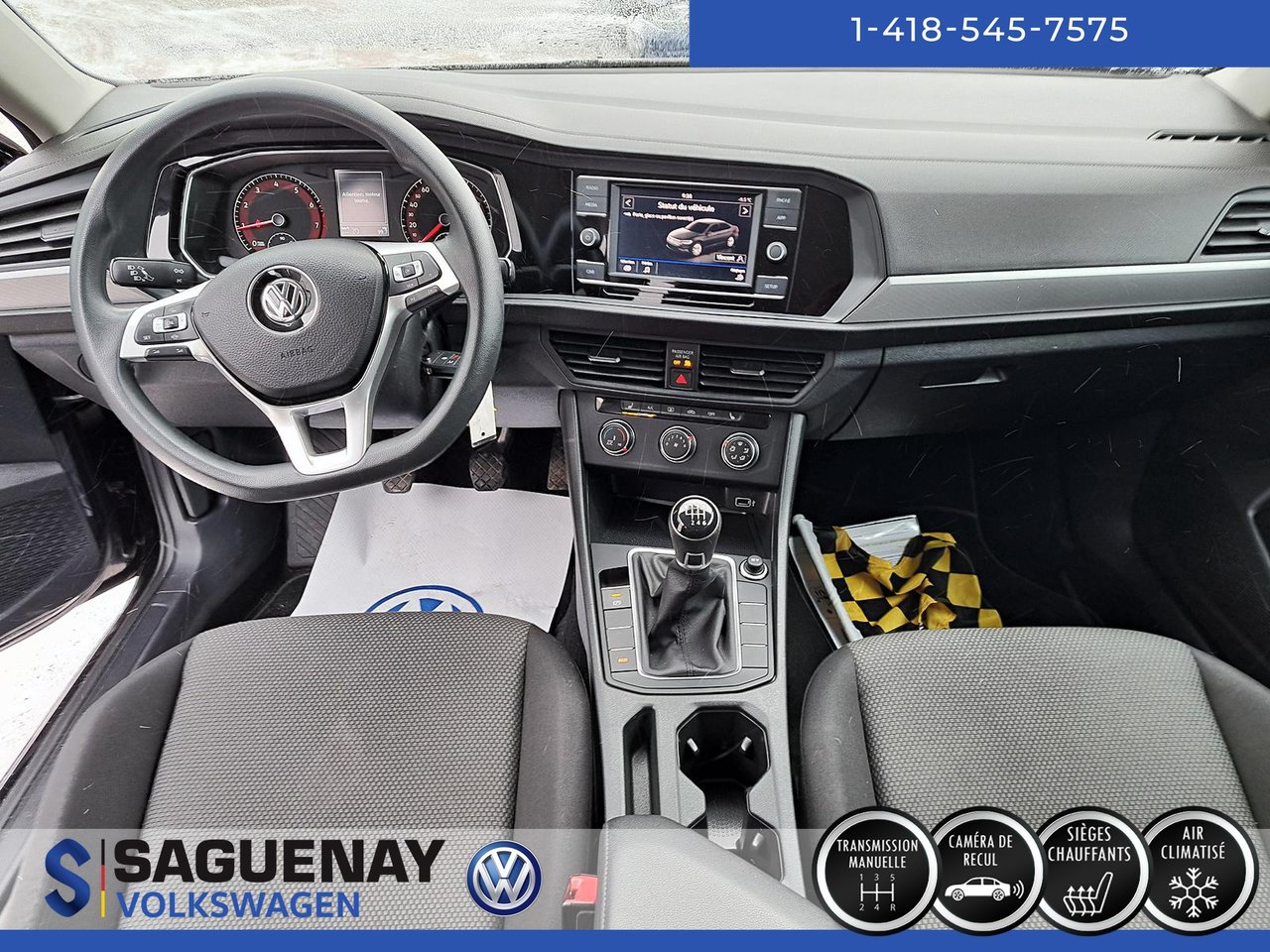2019 Volkswagen Jetta Comfortline MANUELLE  (71$/Sem)*