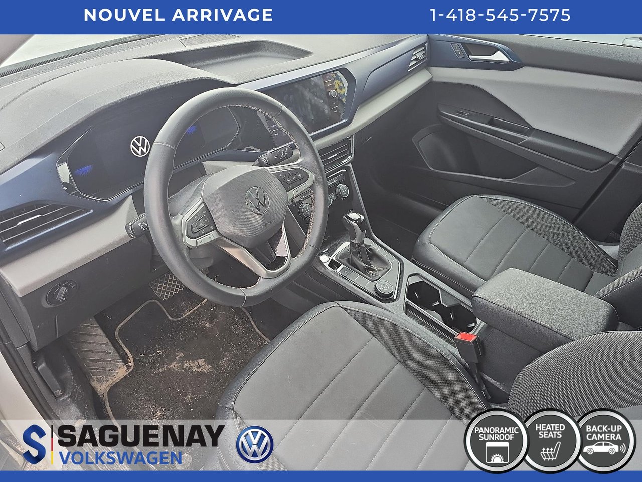 2022 Volkswagen Taos COMFORTLINE + TOIT PANO