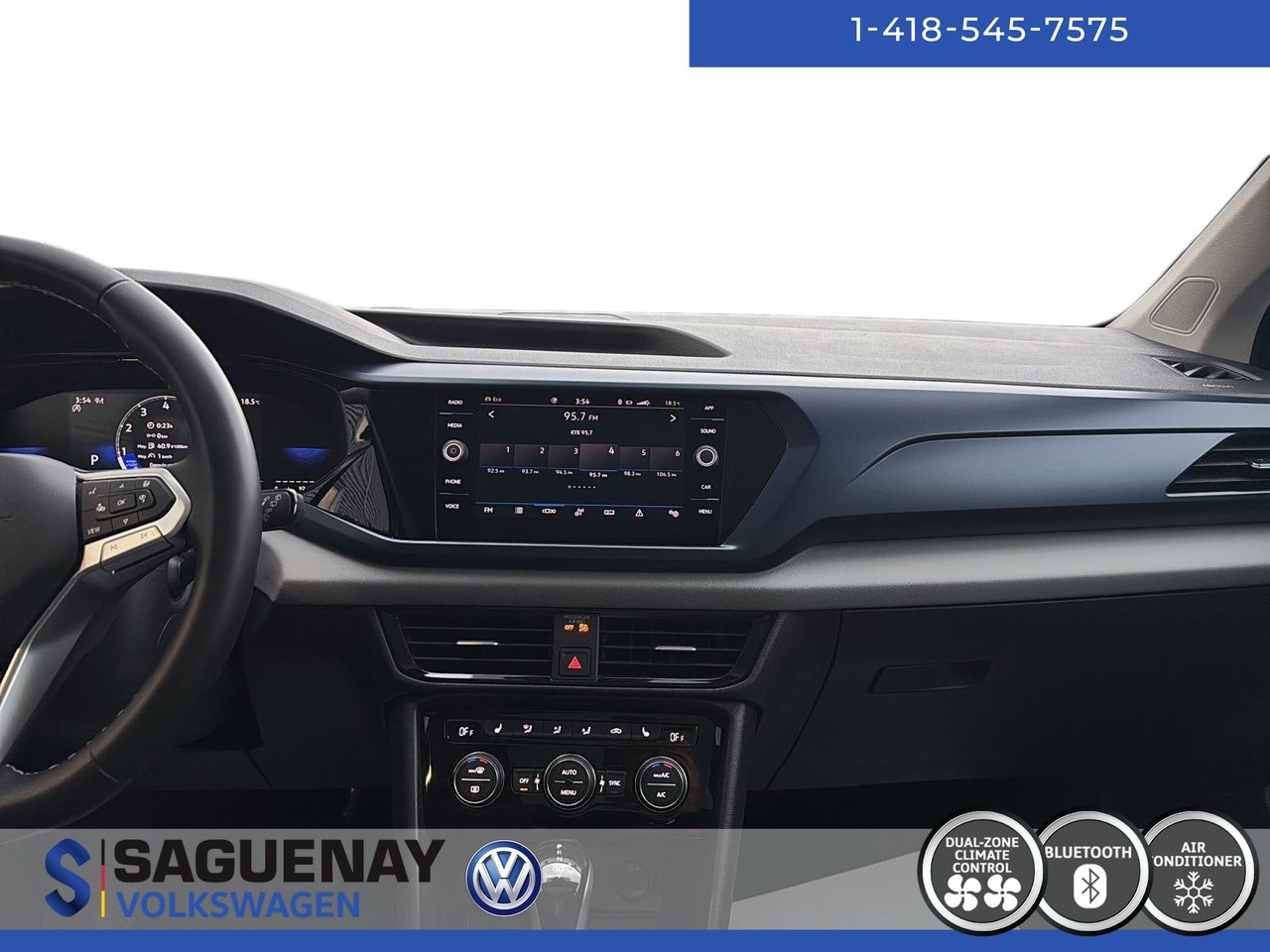 Volkswagen Taos COMFORTLINE + TOIT PANO 2023 107$ / Semaine + Taxes
