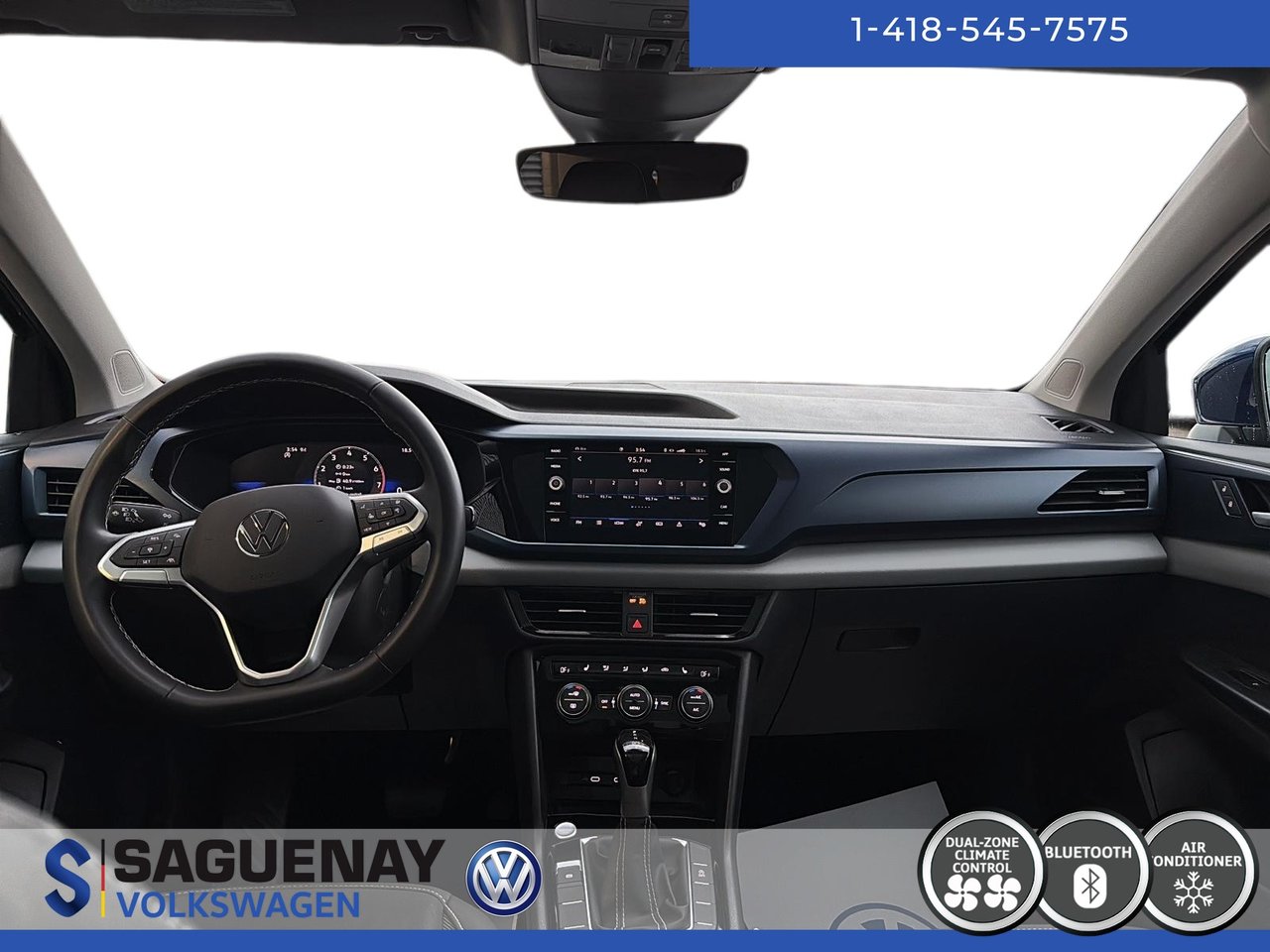 Volkswagen Taos COMFORTLINE + TOIT PANO 2023 107$ / Semaine + Taxes