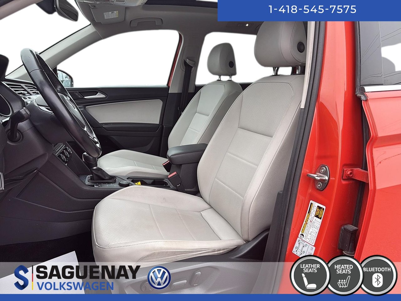Volkswagen Tiguan COMFORTLINE TOIT PANO (74$/Sem)* 2019 STOCK : HS144B
