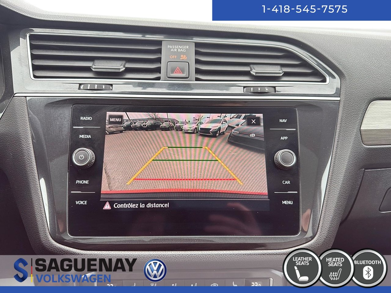 Volkswagen Tiguan COMFORTLINE TOIT PANO (74$/Sem)* 2019 STOCK : HS144B