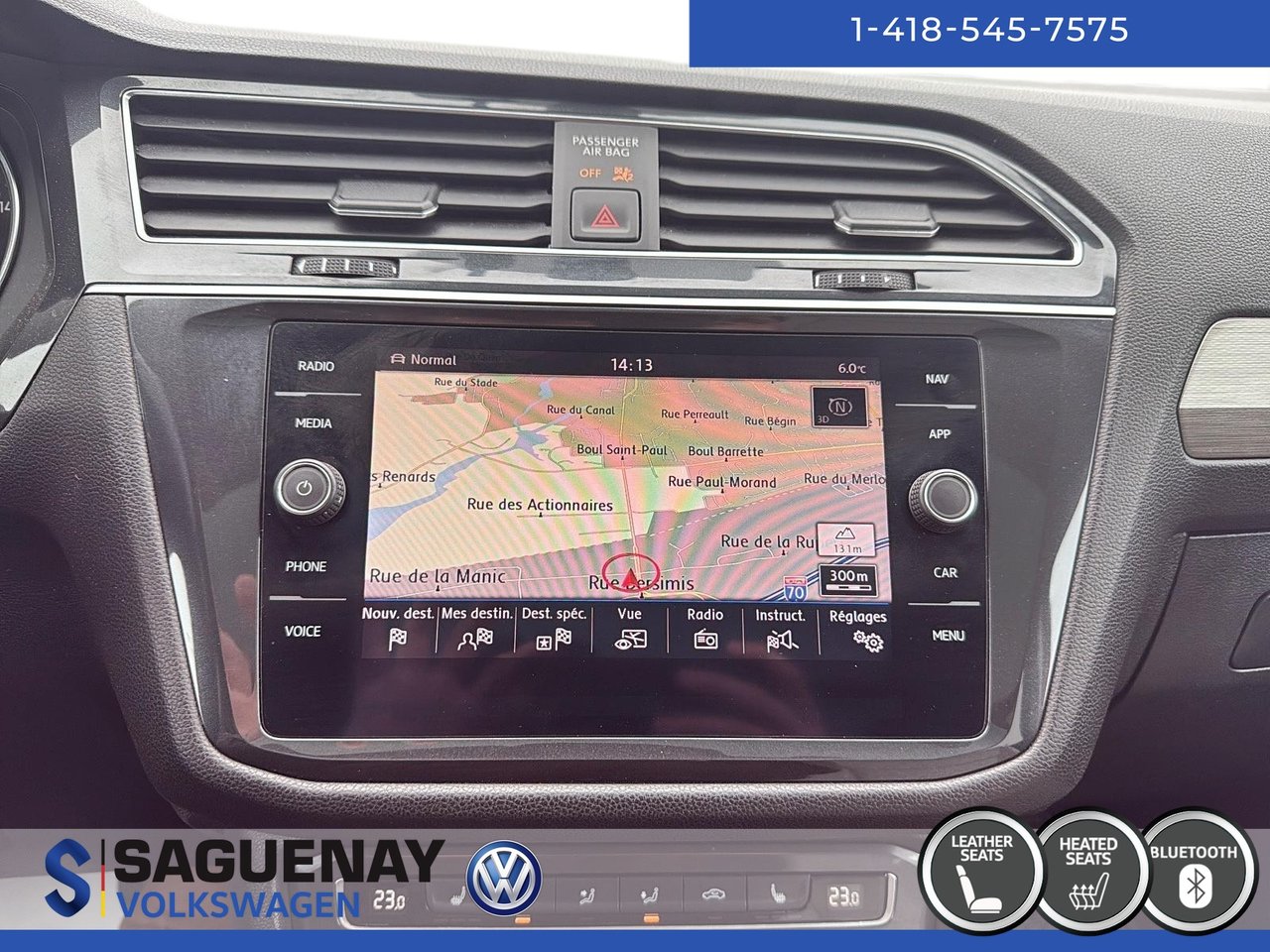 Volkswagen Tiguan COMFORTLINE TOIT PANO (74$/Sem)* 2019 STOCK : HS144B