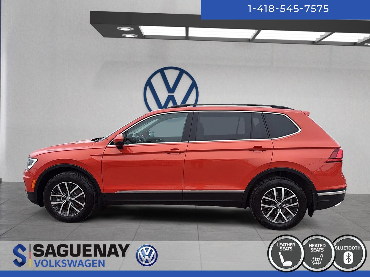 Volkswagen Tiguan COMFORTLINE TOIT PANO (74$/Sem)* 2019 STOCK : HS144B