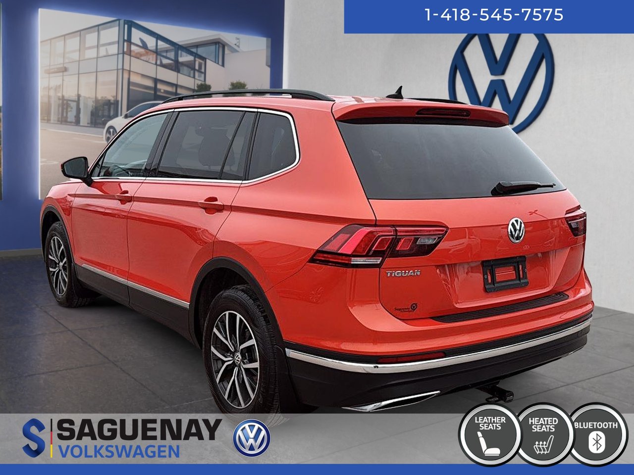 Volkswagen Tiguan COMFORTLINE TOIT PANO (74$/Sem)* 2019 STOCK : HS144B