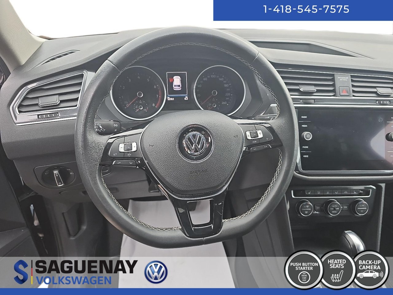 Volkswagen Tiguan COMFORTLINE (90$/Sem)* 2021 STOCK : HS136A