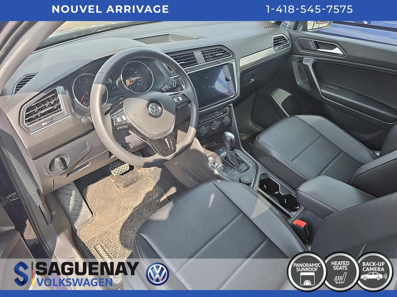 Volkswagen Tiguan COMFORTLINE TOIT PANO (92$/Sem)* 2021 STOCK : U2222