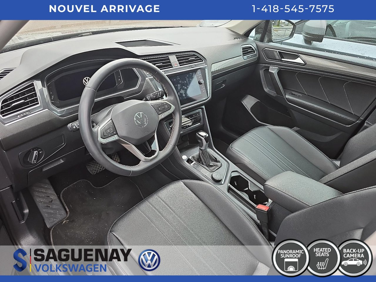 Volkswagen Tiguan COMFORTLINE + TOIT PANO 2022 101$ / Semaine + Taxes