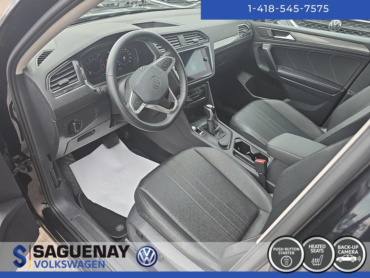 Volkswagen Tiguan COMFORTLINE TOIT PANO (117$/Sem)* 2023 STOCK : GS523A