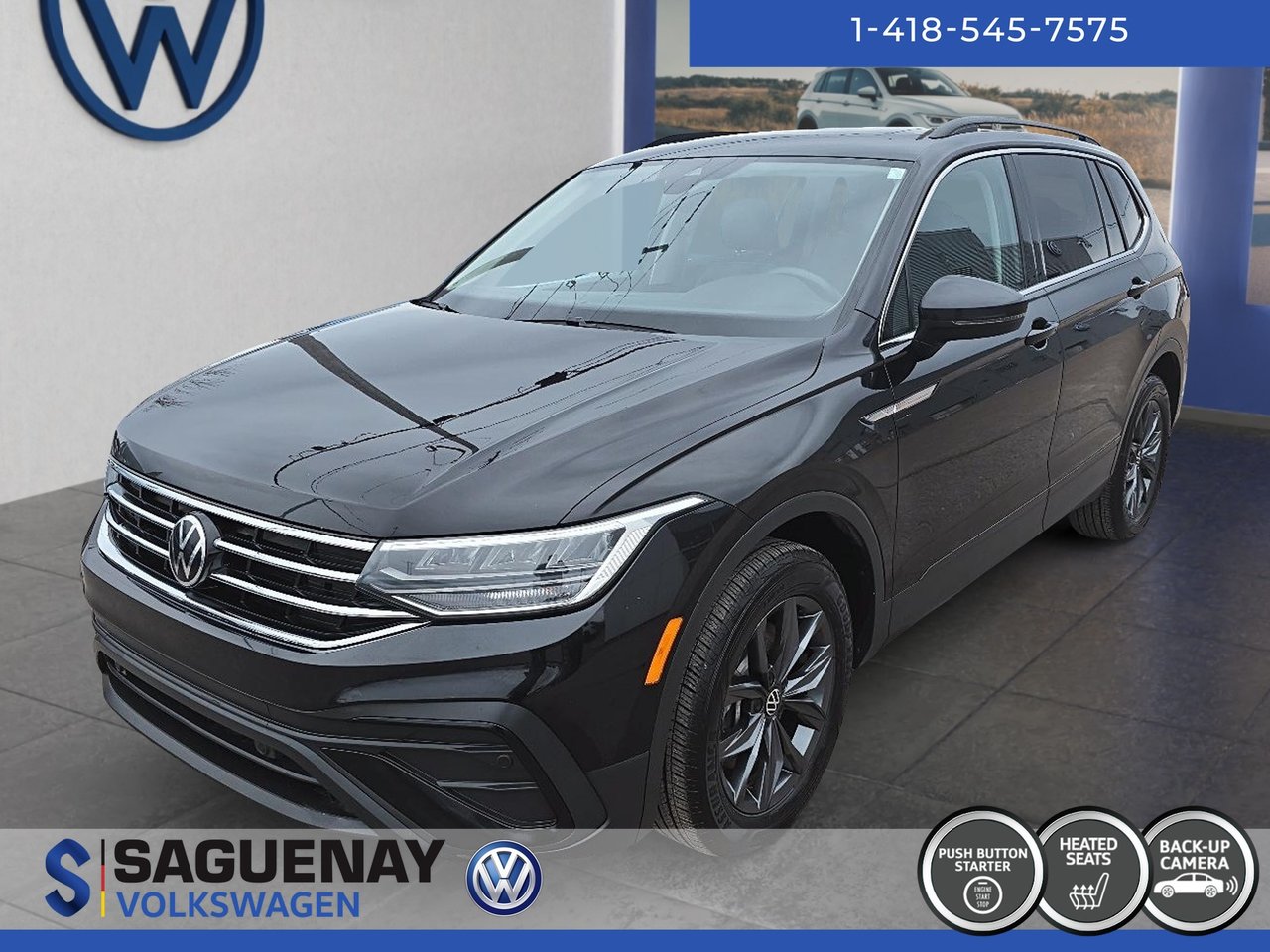 Volkswagen Tiguan COMFORTLINE TOIT PANO (117$/Sem)* 2023 STOCK : GS523A