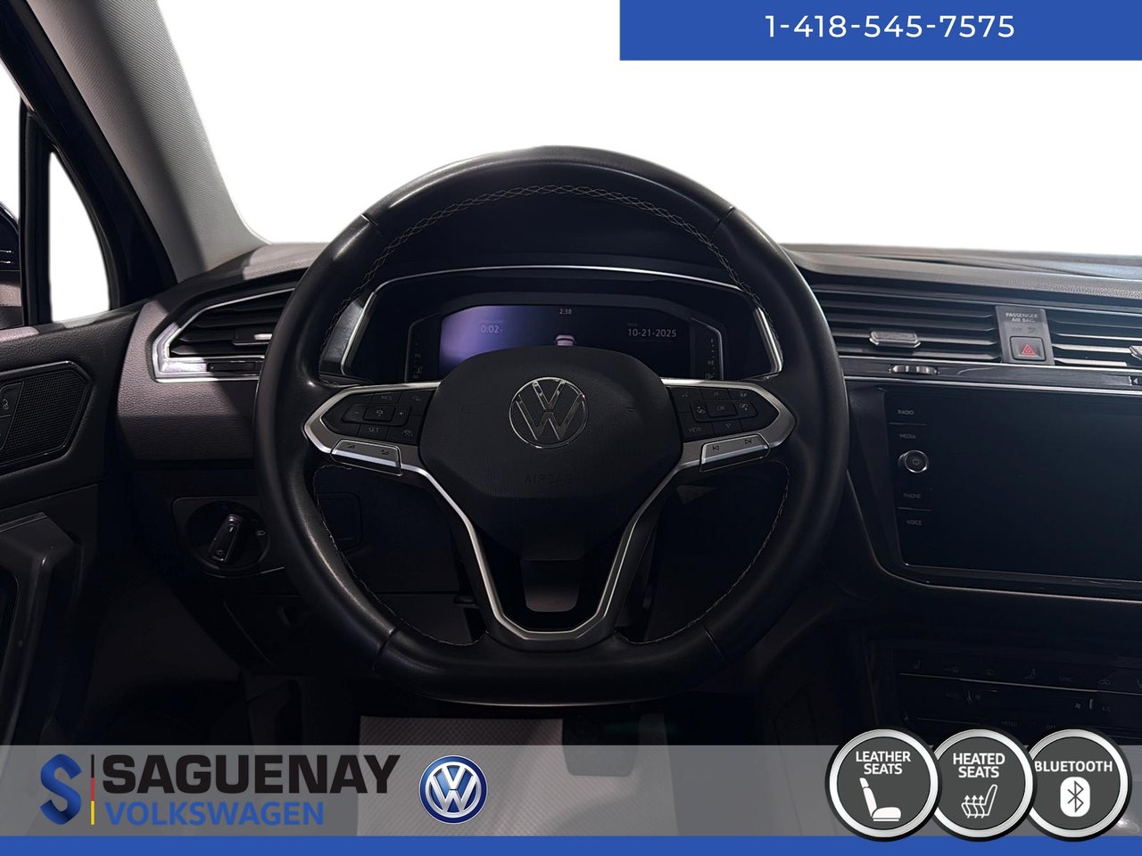 Volkswagen Tiguan COMFORTLINE 2023 110$ / Semaine + Taxes