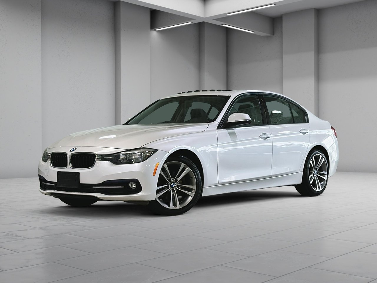 White 2016 BMW 3 Series Sedan All-Wheel Drive Automatic