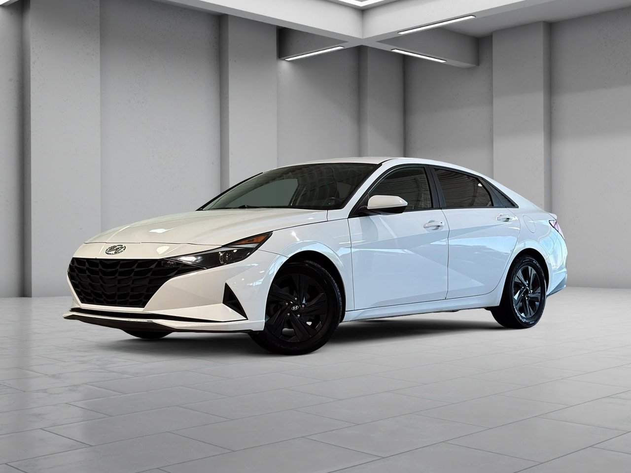 White 2022 Hyundai Elantra Sedan Automatic