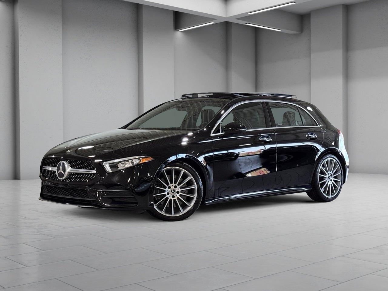 Black 2020 Mercedes-Benz A-Class Sedan  Automatic