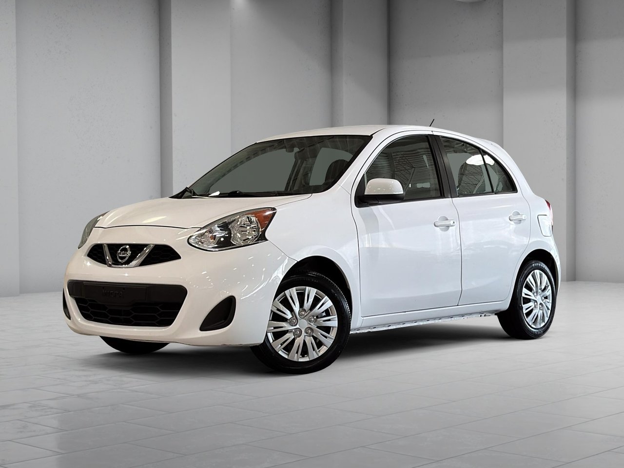 White 2018 Nissan Micra Hatchback Continuously Variable Transmission