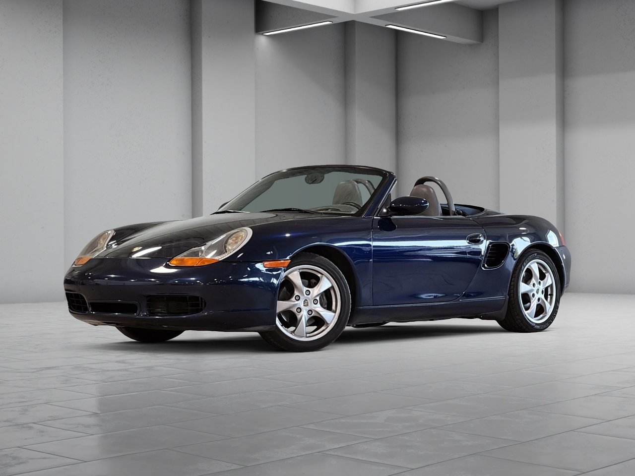 Blue 2002 Porsche Boxster Convertible Rear-Wheel Drive Manual
