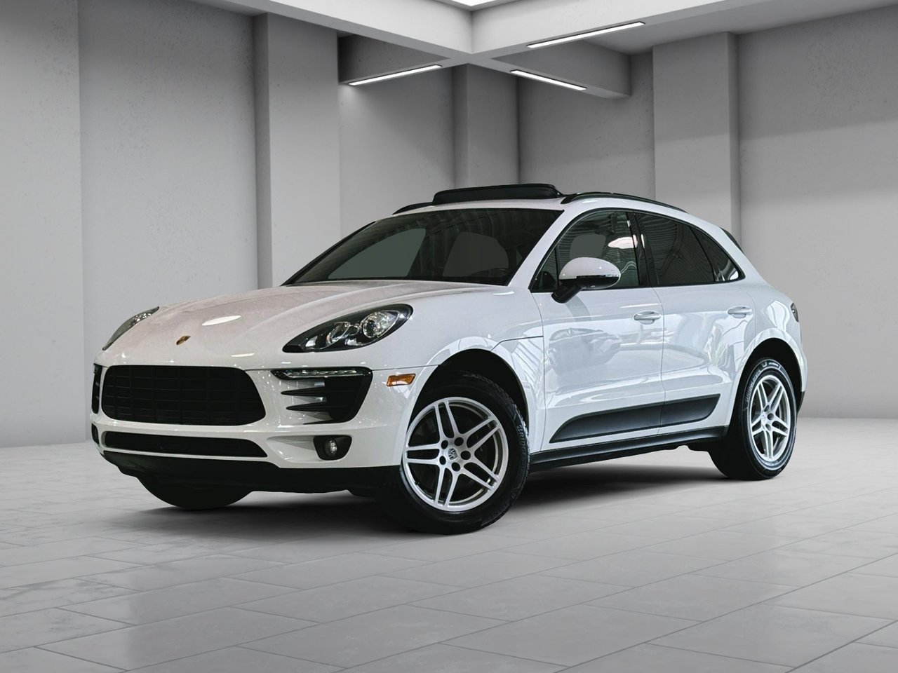 White 2017 Porsche Macan AWD SUV / Crossover All-Wheel Drive Automatic