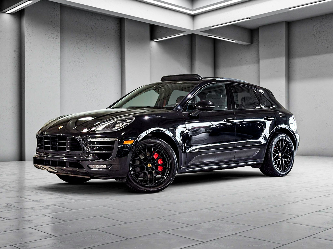 Black 2018 Porsche Macan SUV / Crossover All-Wheel Drive Automatic