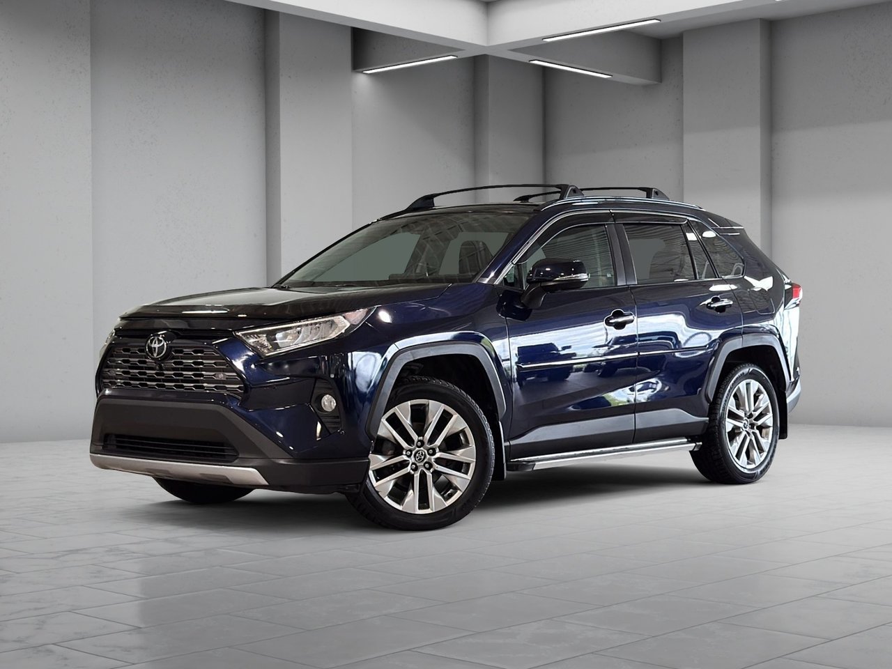 Blue 2021 Toyota RAV4 Limited AWD SUV / Crossover All-Wheel Drive Continuously Variable Transmission