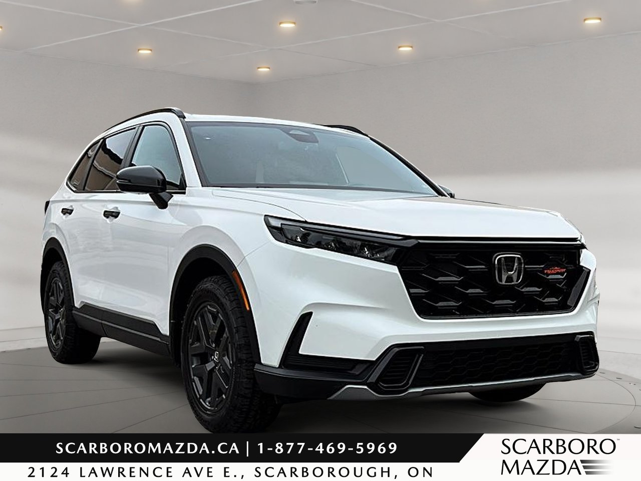 White 2026 Honda CR-V Hybrid SUV / Crossover All-Wheel Drive Continuously Variable Transmission