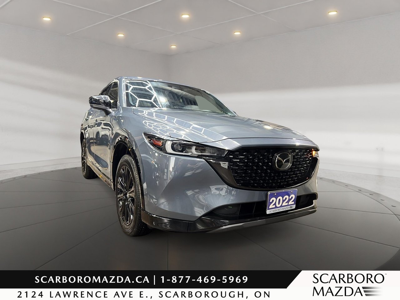Gray (POLYMETAL GREY METALLIC) 2022 Mazda CX-5 SUV / Crossover All-Wheel Drive Automatic