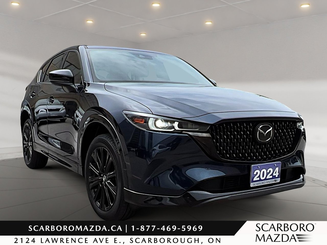 Blue 2024 Mazda CX-5 SUV / Crossover Automatic