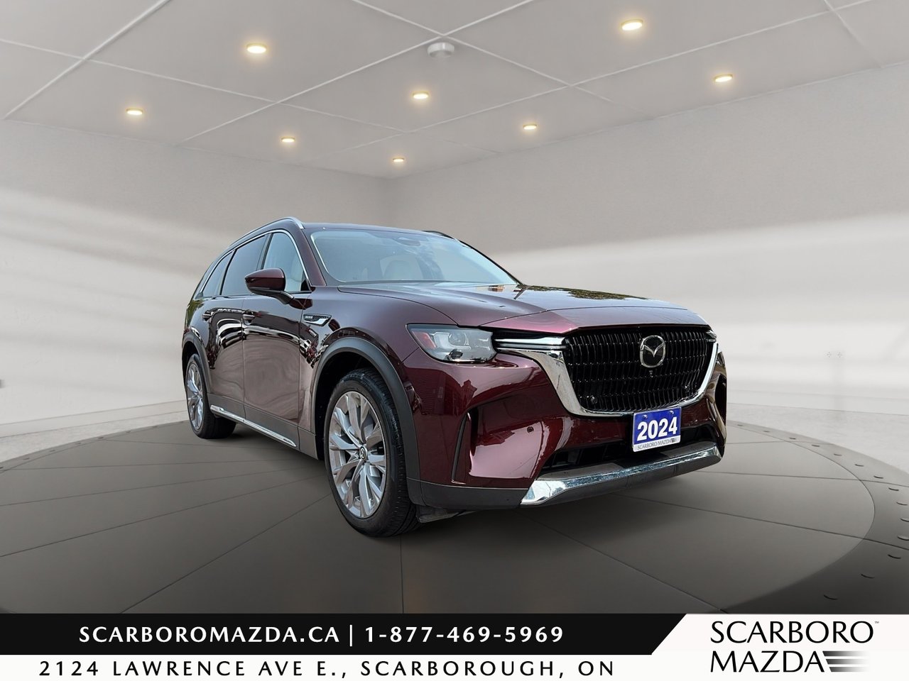 Red (Burgundy) 2024 Mazda CX-90 SUV / Crossover Automatic