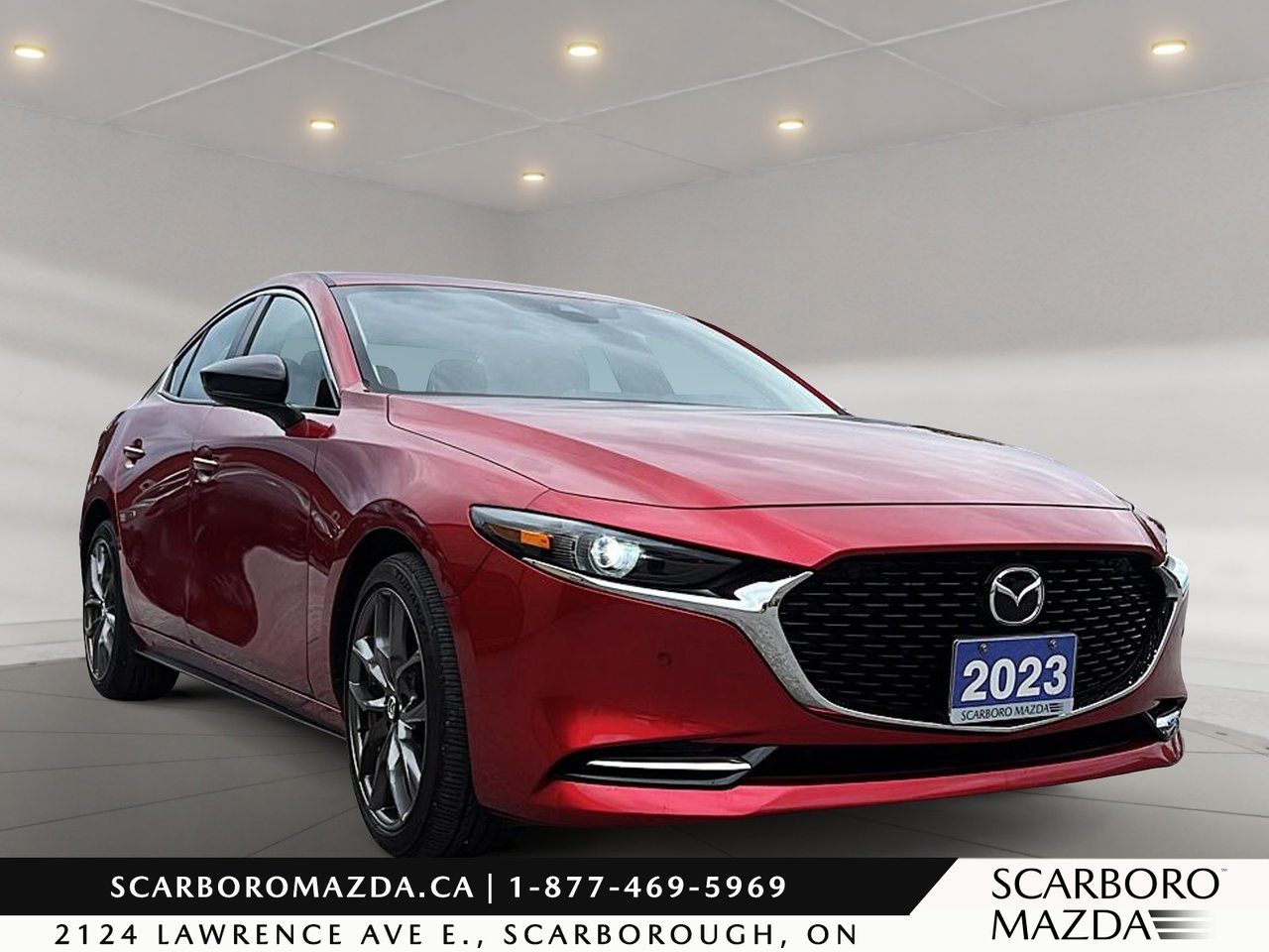 SOUL RED CRYSTAL METALLIC 2023 Mazda MAZDA3 Sedan Automatic