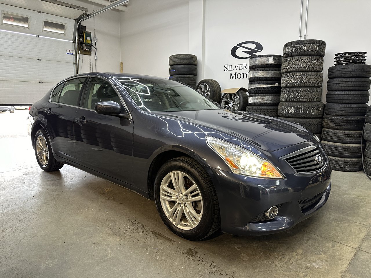 Gray 2012 INFINITI G25 Sedan All-Wheel Drive Automatic