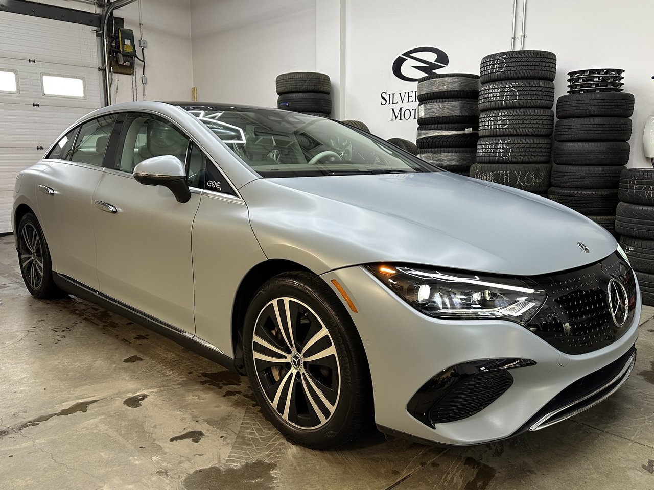 Gray 2024 Mercedes-Benz EQE Sedan All-Wheel Drive Automatic