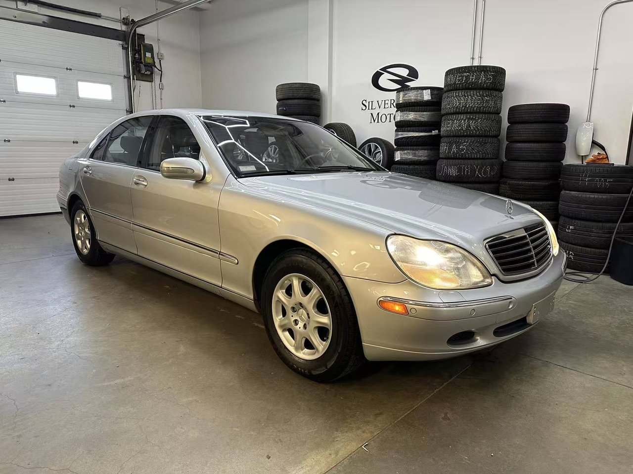 Silver 2001 Mercedes-Benz S-Class Sedan Automatic