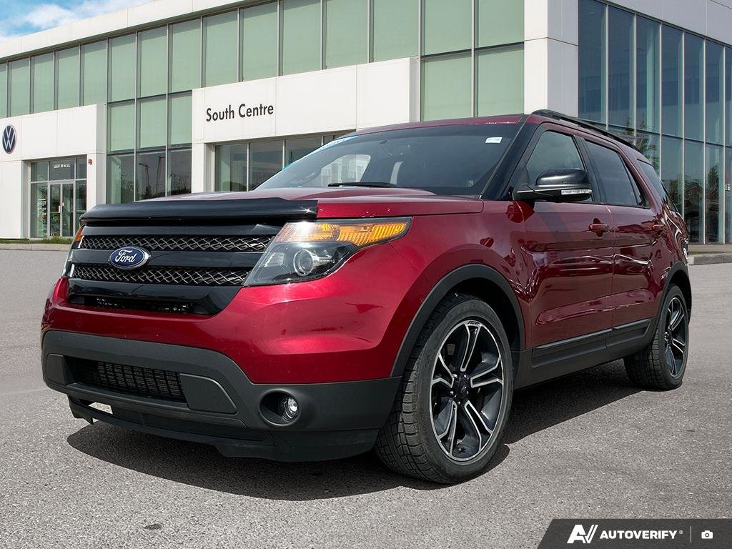 Red 2015 Ford Explorer SUV / Crossover All-Wheel Drive Automatic