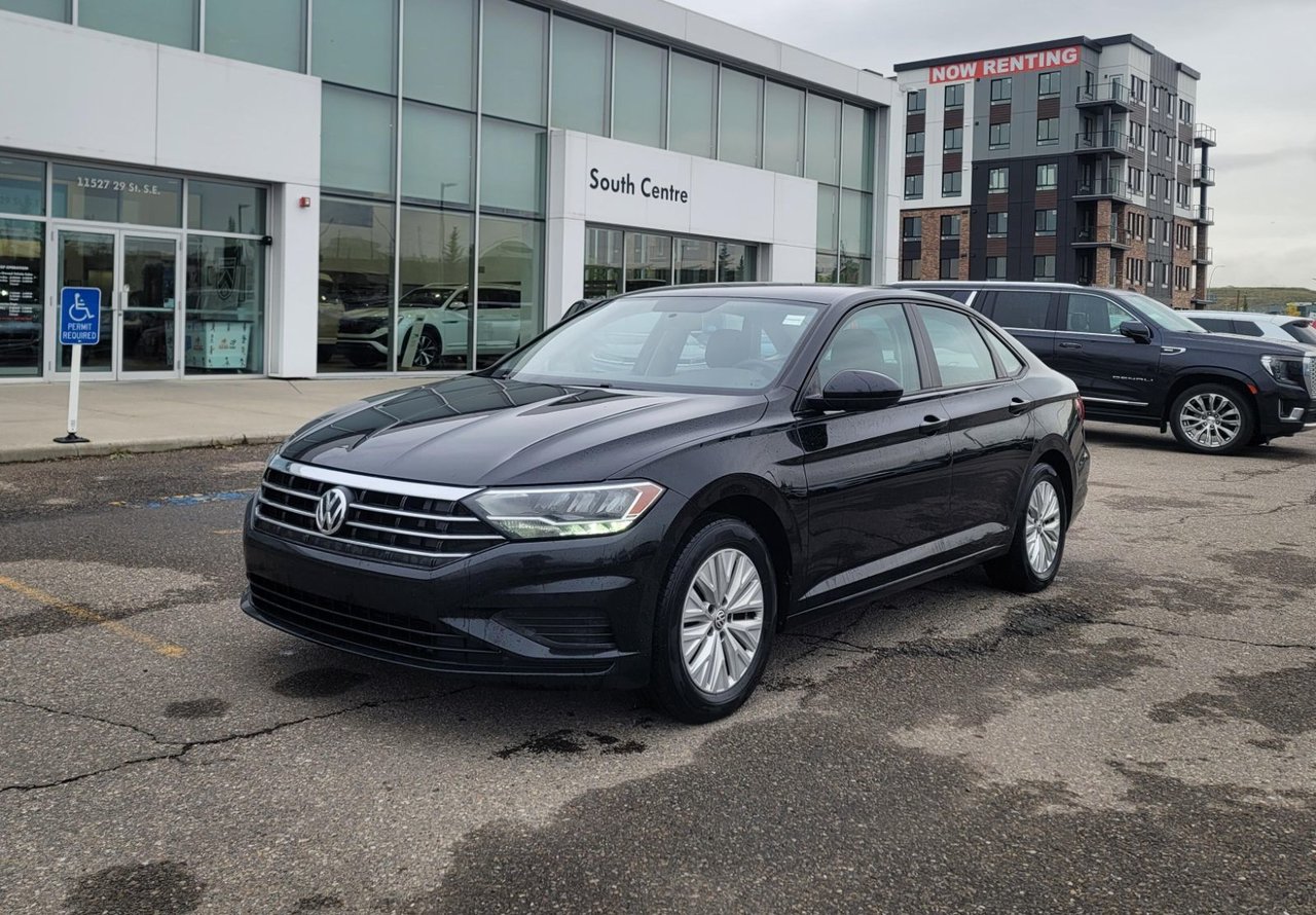 Solid Black 2019 Volkswagen Jetta Sedan  Automatic