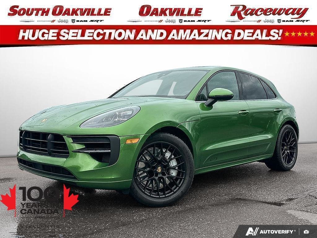 Green 2021 Porsche Macan SUV / Crossover All-Wheel Drive Automatic