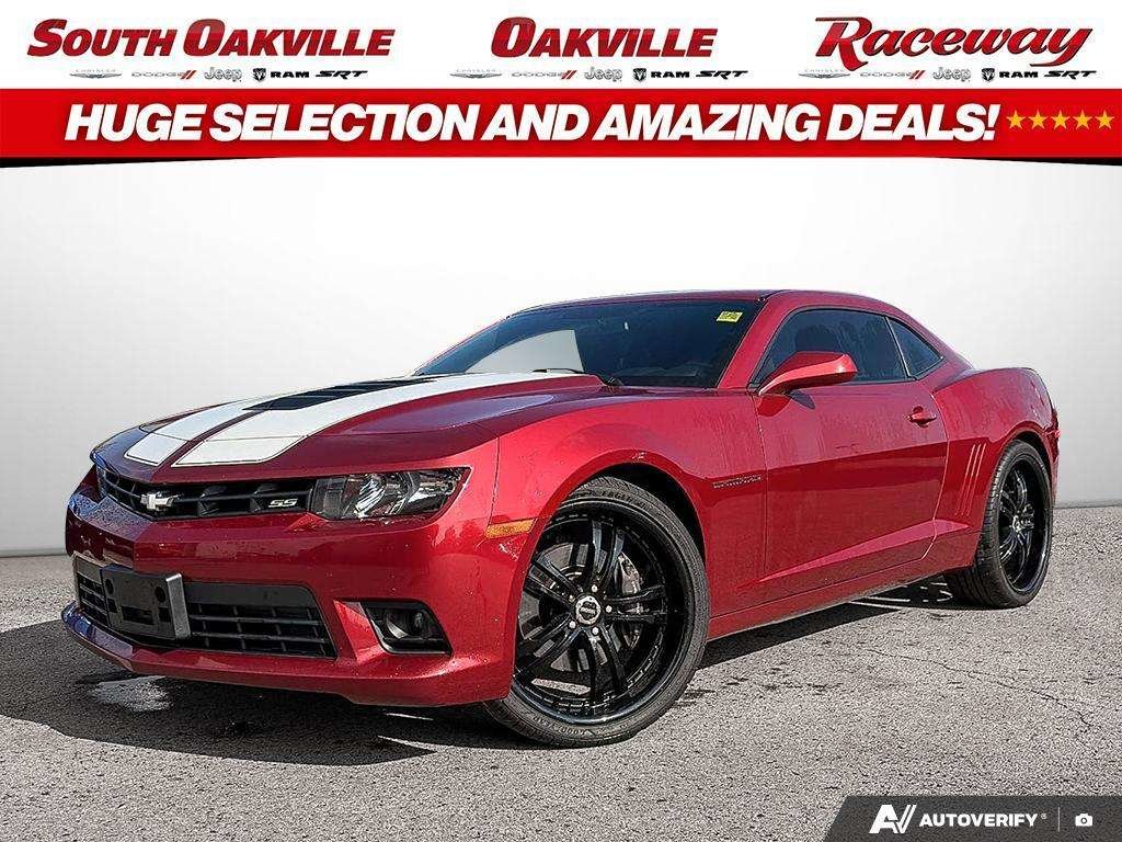 Red 2014 Chevrolet Camaro Coupe Rear-Wheel Drive Manual