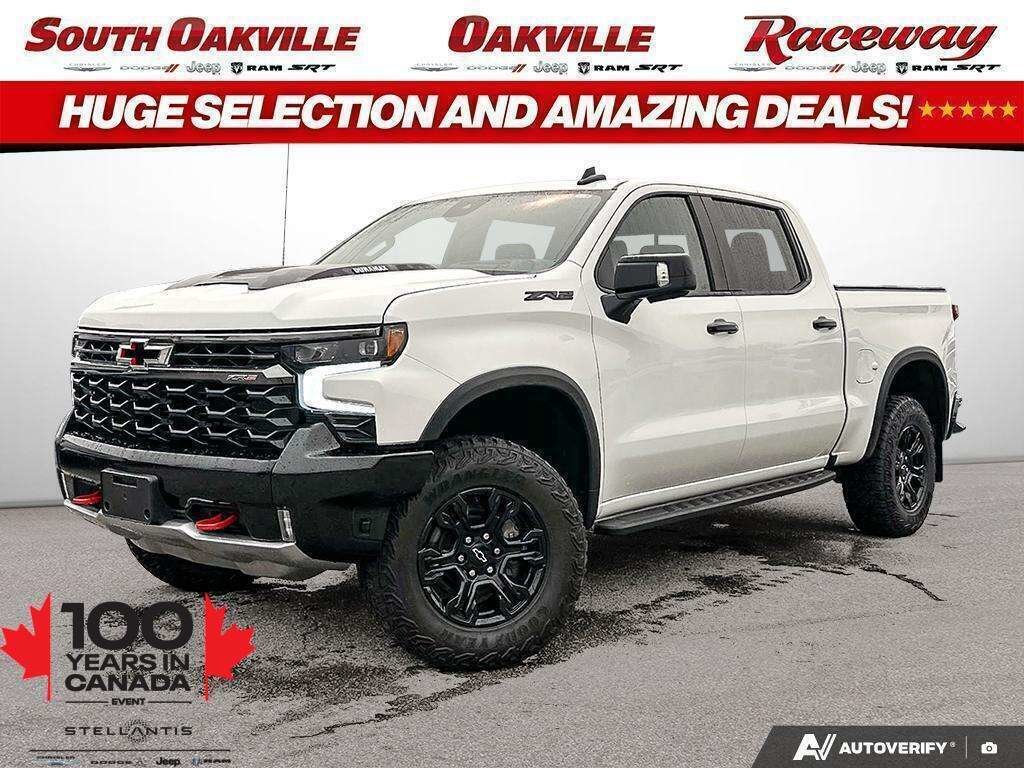 White 2024 Chevrolet Silverado 1500 Pickup Truck Four-Wheel Drive Automatic
