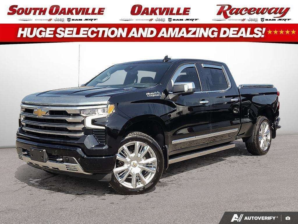 Black 2025 Chevrolet Silverado 1500 Pickup Truck Four-Wheel Drive Automatic