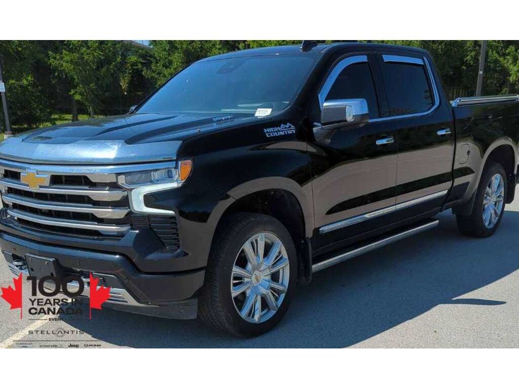 Black 2025 Chevrolet Silverado 1500 Pickup Truck Four-Wheel Drive Automatic