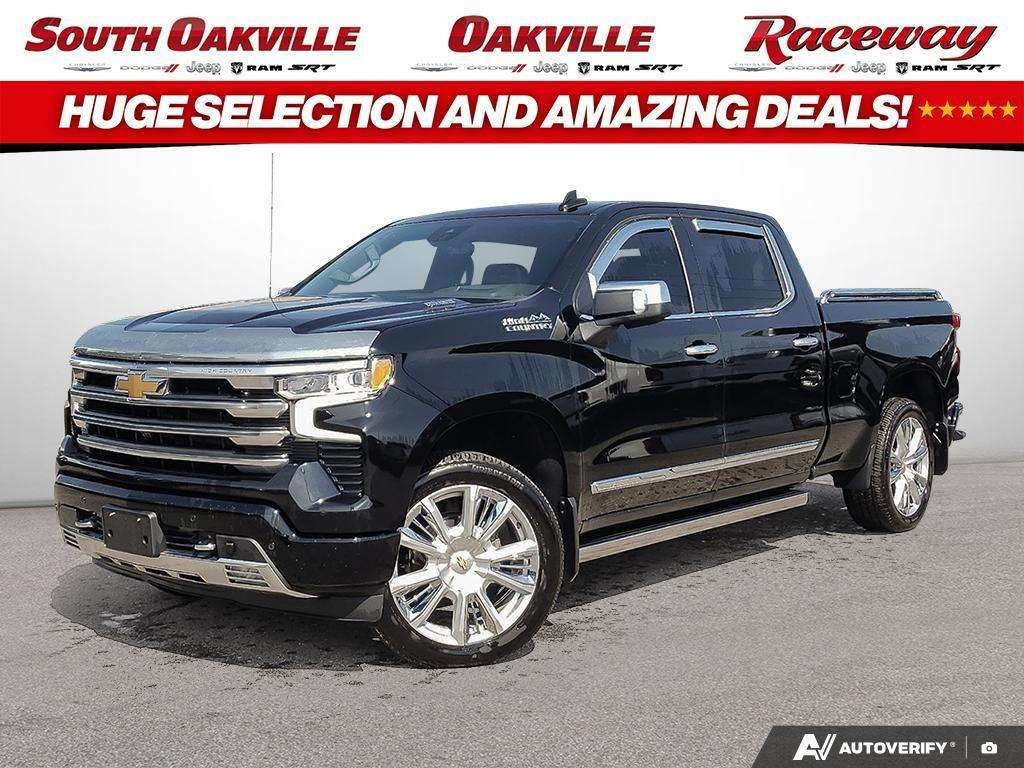 Black 2025 Chevrolet Silverado 1500 Pickup Truck Four-Wheel Drive Automatic