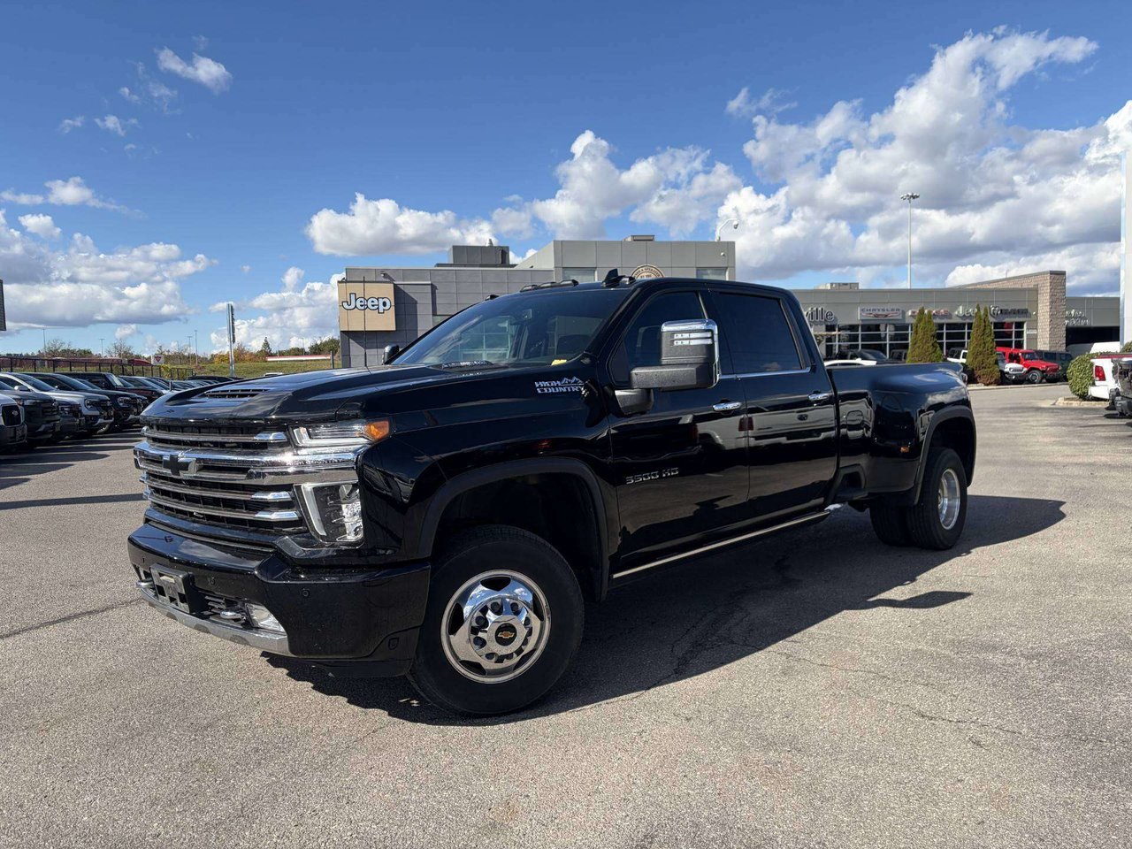 Black 2023 Chevrolet Silverado 3500HD Pickup Truck Four-Wheel Drive Automatic